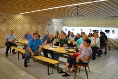 Viel los im bestuhlten 10m-Stand