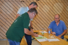 OSM Bernd und Bürgermeister Huber bei den Ehrungen